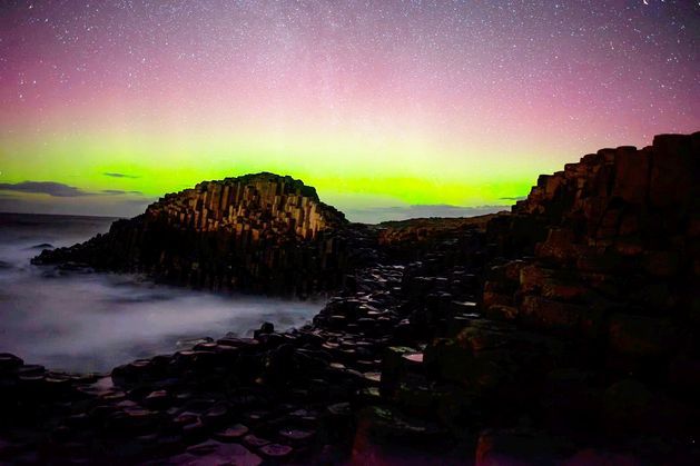 Northern lights Ireland