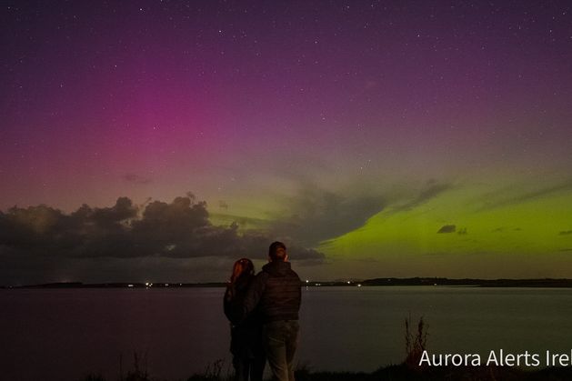 Northern lights Ireland