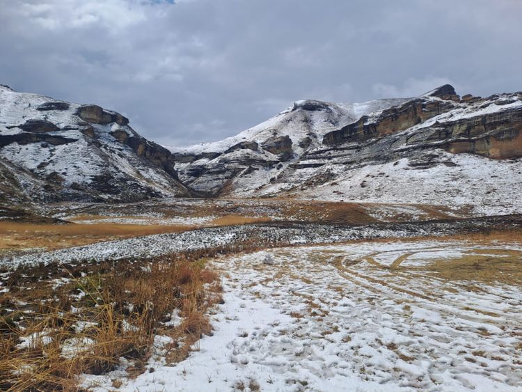 South africa snowfall