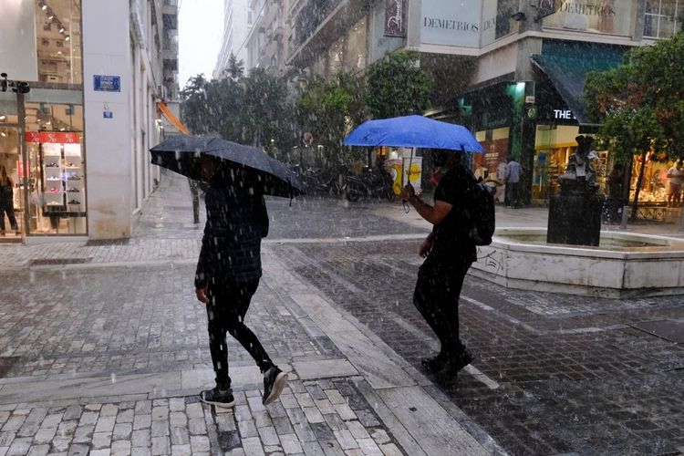 Greece weather warning