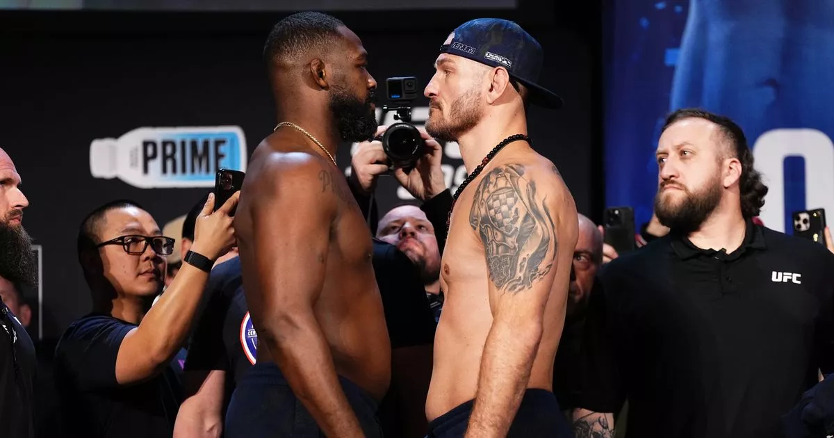 Jon Jones vs Stipe Miocic