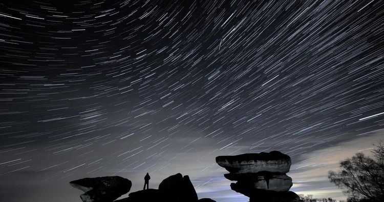 Meteor shower Ireland