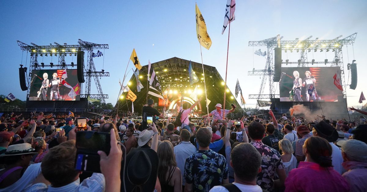 Glastonbury Festival 2024 full Friday lineup and set times today